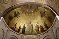 Christ with the Virgin, Saint Blandine, Saint Clotilde, Saint Michael the Archangel, Saint Pothin, and Saint Martin (1855) Basilica of Saint-Martin d'Ainay, Lyon.