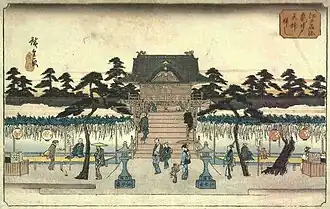 Hiroshige: Kameido frontside