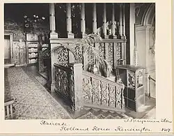 The main staircase