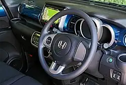 N-Box+ interior