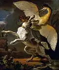 Fight between a dog and a heron, 1670, National Museum in Warsaw