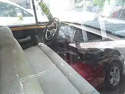 Hongqi CA770 interior (front seats)