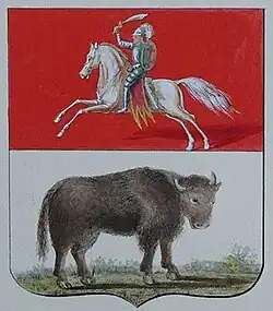 Coat of arms of Grodno Governorate, 1802