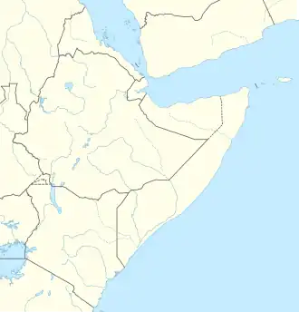 Mandera is located in Horn of Africa