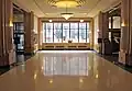 The lobby of the former Kirkwood Hotel. Now a venue for classical music and events.