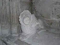 Carved lion