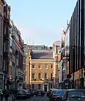 View north to houses on Clifford Street from Cork Street.