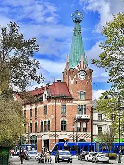 House Under the Globe in Kraków by Mączyński and Tadeusz Stryjeński (1904–05)