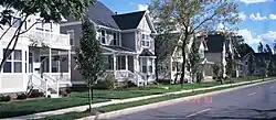 Single-family homes along North Pennsylvania Street (2003)