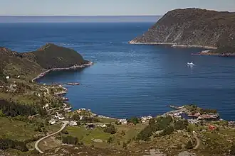 The small village Husevåg at Husevågøy