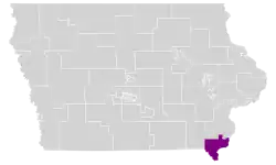 Map of the district