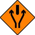 WK 016 Obstruction Between Lanes