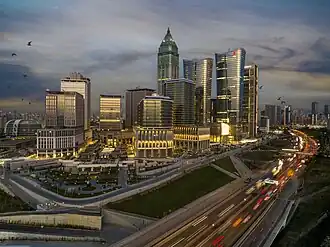 Istanbul Financial Center in Ataşehir