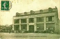In the early 20th century industrial activity generated workers' organisations such as this co-operative store.