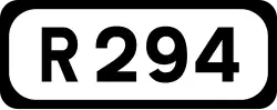 R294 road shield}}