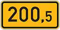 milestone ("kilometrestone")