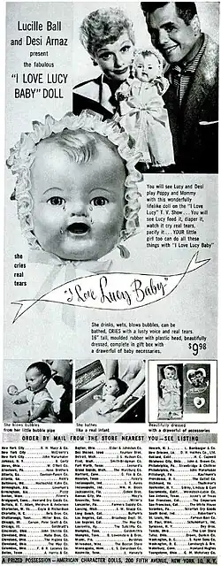 I Love Lucy doll
