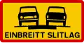 Single-lane paving (unpaved shoulders)[8]