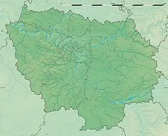 Le Golf National is located in Île-de-France (region)