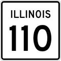Illinois route marker