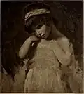 The Shy Child by George Romney (1790)