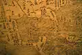 1602 Ricci map - detail of Gulf of Mexico, Florida, Cuba, Yucatan, Mexico