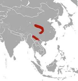 Map of range