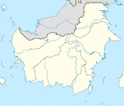 Sampit is located in Kalimantan