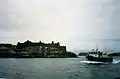 The Dun Aengus Mail boat sailing from Cleggan to Inishbofin, Ireland, 2012