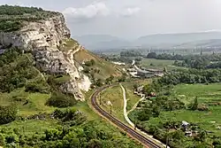 The urban areas on the west bank of the Chorna River have been converted into rural settlements.