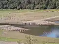 Reservoir at low level
