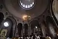 View of the dome and altar