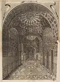 Inside of Chehel Sotun by Jean Chardin, 1666