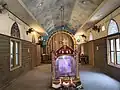 Inside view of Kattachira church