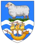Arms of the Falkland Islands