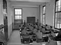 Instruction meeting for soldiers of the Colonial Reserve in the Prins Hendrik barracks (1939)