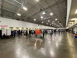 Hall 1 interior