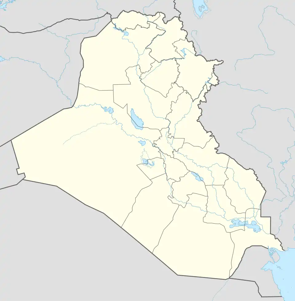 Trebil is located in Iraq