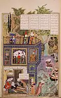 Iskandar conversing with a Shepherd (285r)