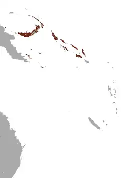 Map of range