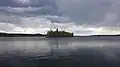 Island on the Cluff Lake