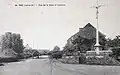 Issé, railway station and calvary