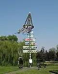 Isselburg, Ständebaum decorated as a maypole