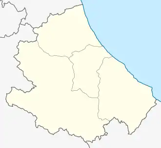 Capitignano is located in Abruzzo