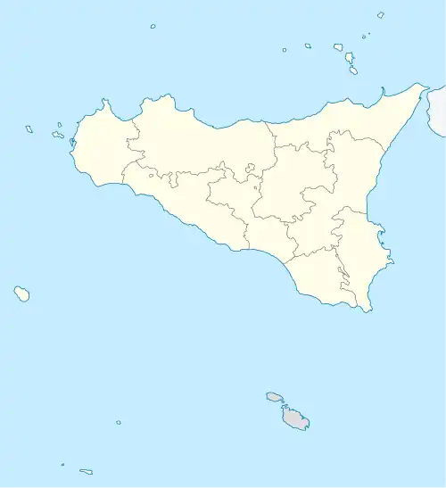 Comitini is located in Sicily