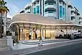 Hotel entrance