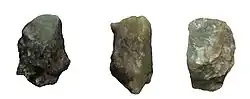 Jade ore from the Jingbaoer mine