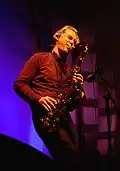 Garbarek performing live in 2007