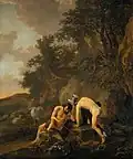 Landscape with Mercury and Argus by Jan Both (c. 1650)