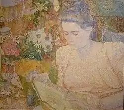 Portrait of Marie Jeanette de Lange (1900)